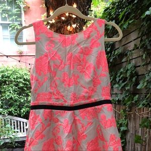 LOFT neon pink dress